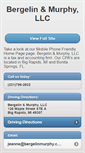 Mobile Screenshot of bergelinmurphy.com